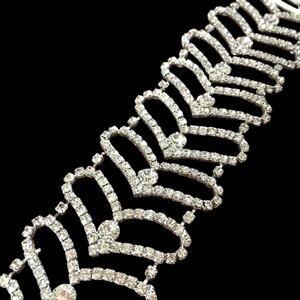 Glittering Hearts briliant rhinestone Bracelet